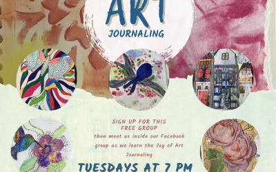 Celebrate Art Journaling is your Mental Spa Day!