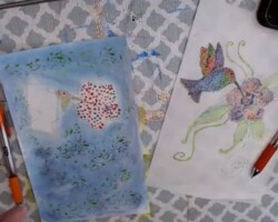 3.2.22 Journaling with Pointillism